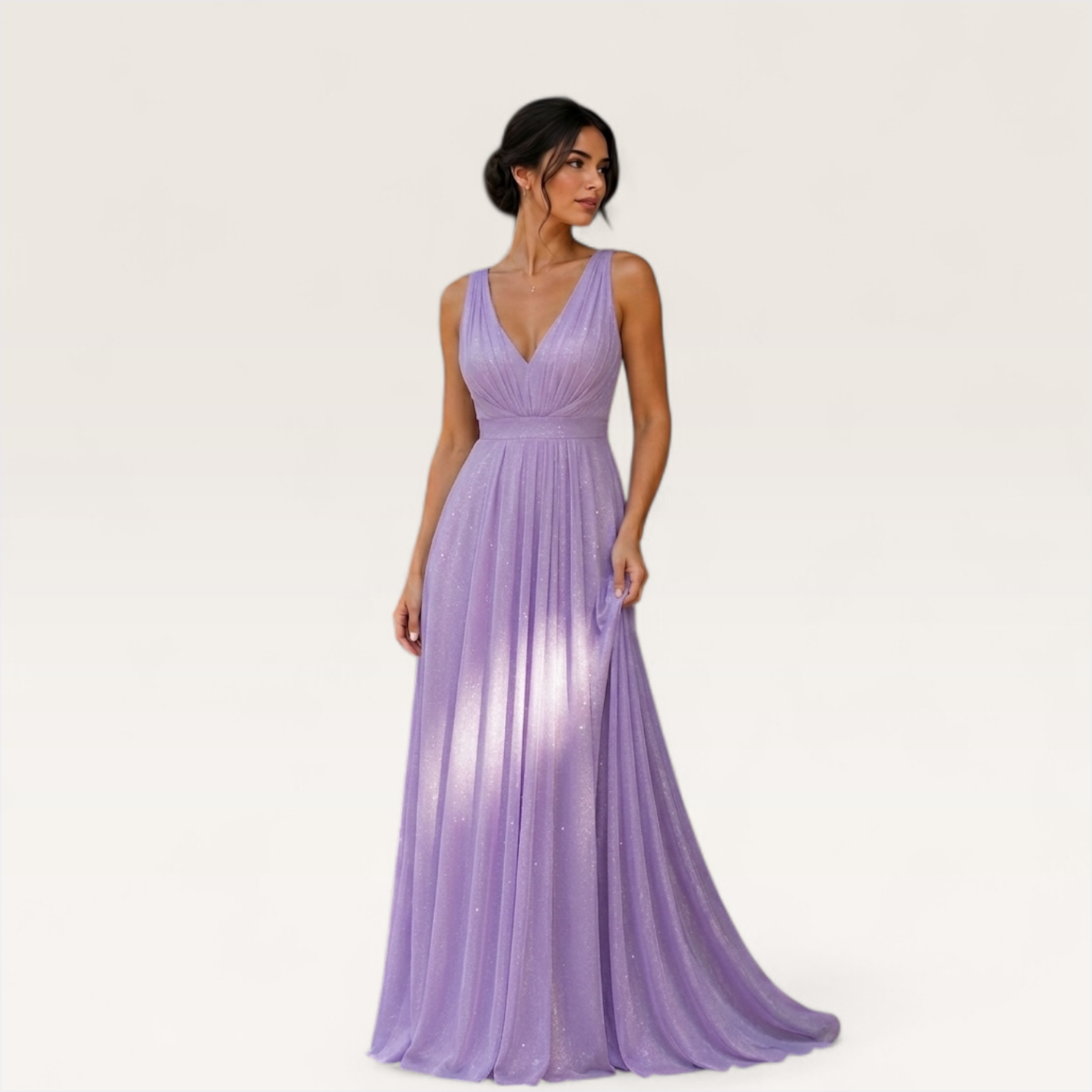 dylan maxi dress purple shimmer Flow – Attoue Women's Formal Dresses - from sharp structure to Size Availability:L - pre order - 2 weeks wait Philosophy