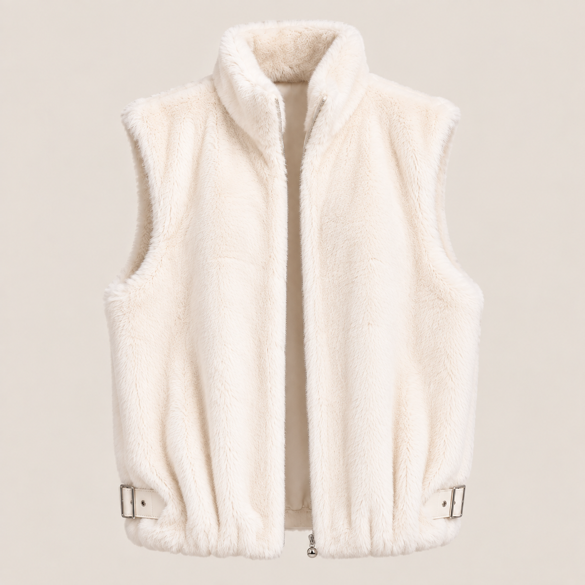 Faux Fur Zip Vest