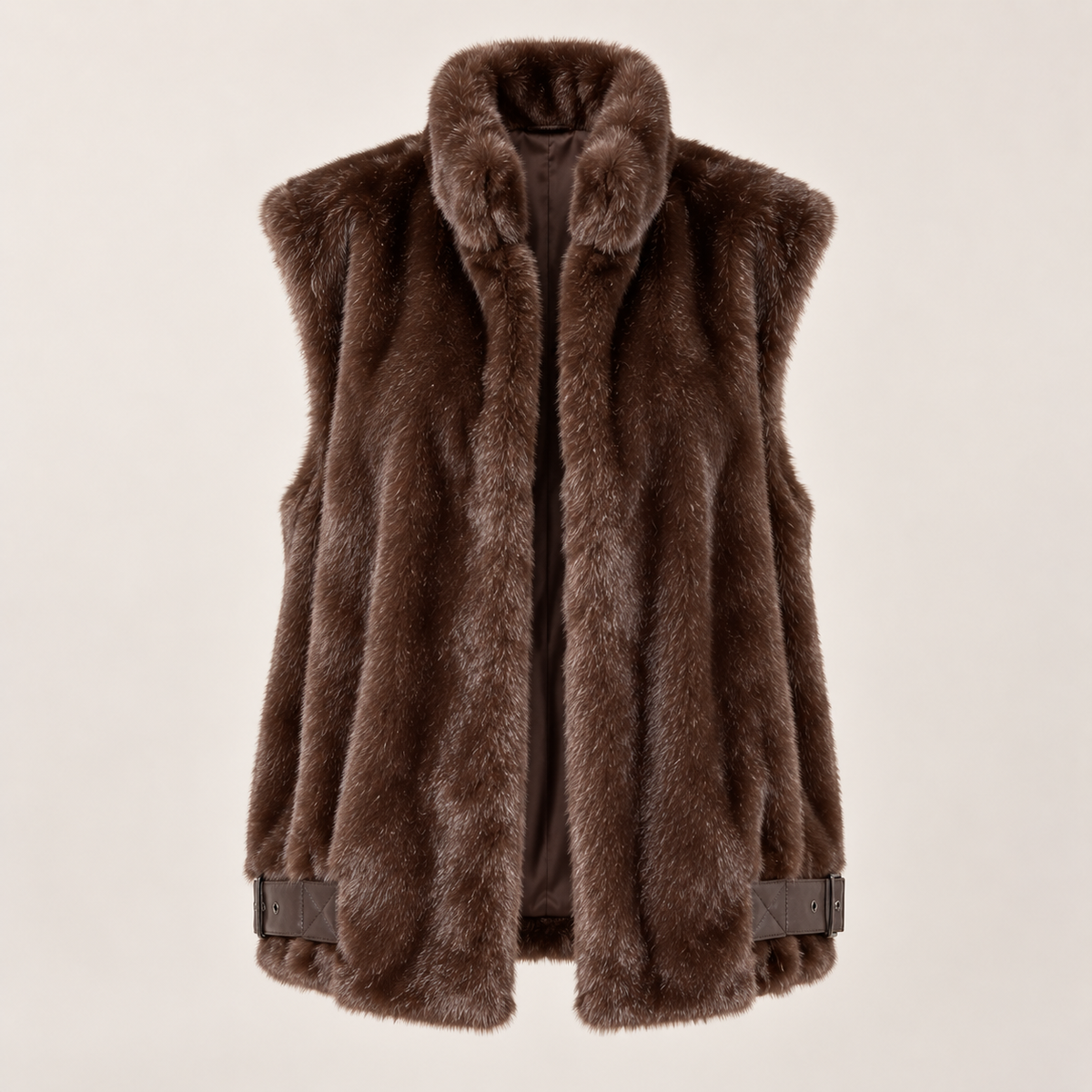 Faux Fur Zip Vest