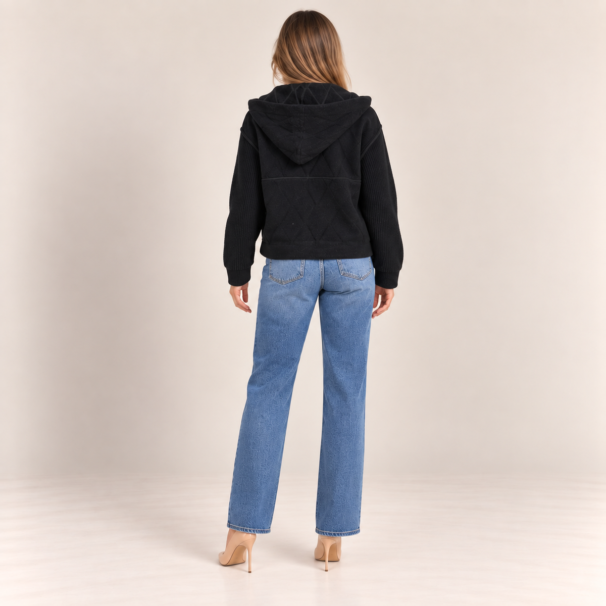 Hooded Jacket With Flap Pockets