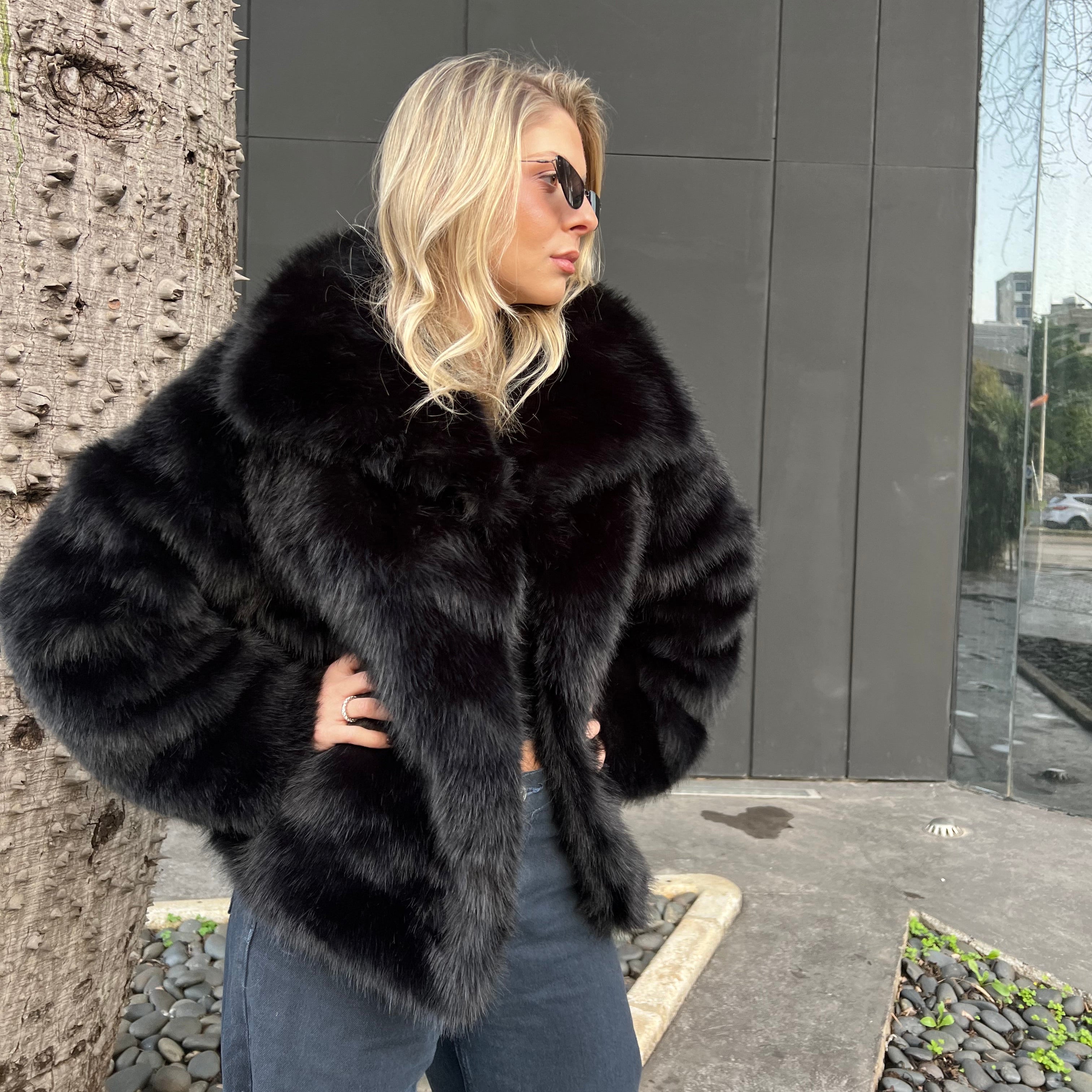 Faux fur Basic jacket