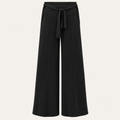 Wide-Leg Tie-Waist Pants