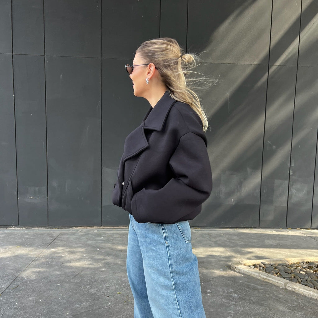 Soft short coat