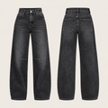 Washed Black Balloon Jeans, product view